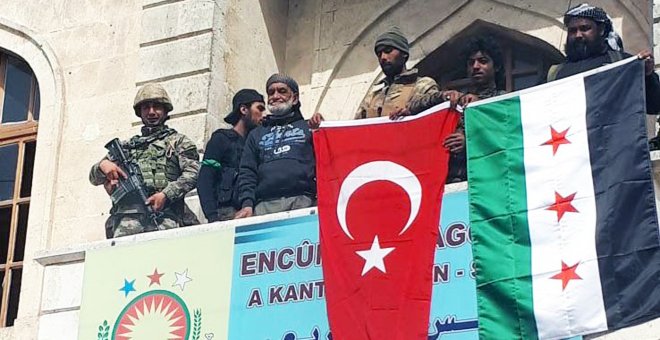 El Ejército de Turquía se hace con el control de la región kurda de Afrín, al norte de Siria