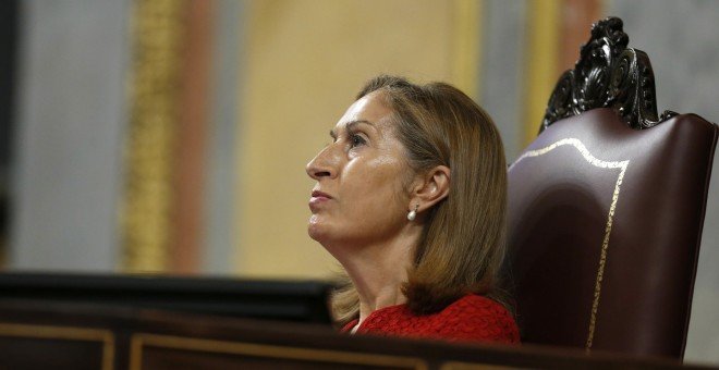 Pastor suaviza el tono frente a Casado e invita a Torra a defender sus "posicionamientos" en el Congreso