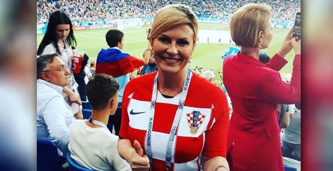 La presidenta de Croacia paga sus viajes al Mundial y se descuenta el sueldo
