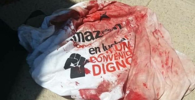 Cargas policiales y dos detenidos durante el segundo día de huelga en Amazon en Madrid