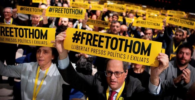 Torra i Puigdemont reivindiquen "l'esperit Crida" com un "espai d'unitat"