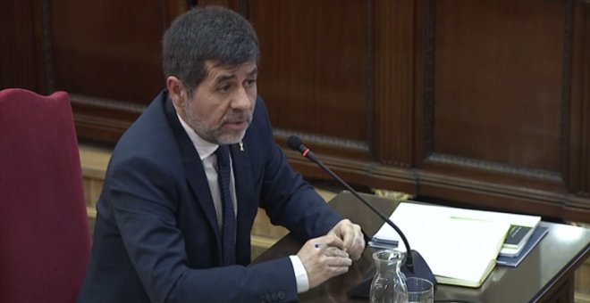 Jordi Sànchez niega el "asalto" a la Consellería de Economía: "No hubo ningún riesgo para nadie"