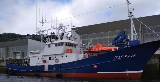 Italia inmoviliza el barco español 'Aita Mari' por 'irregularidades'