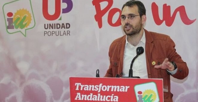 Toni Valero coordinará IU en Andalucía tras la retirada de Antonio Maíllo