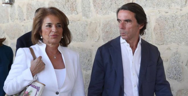 La empresa de Aznar y Botella, en números rojos, pierde 194.000 euros en 2019
