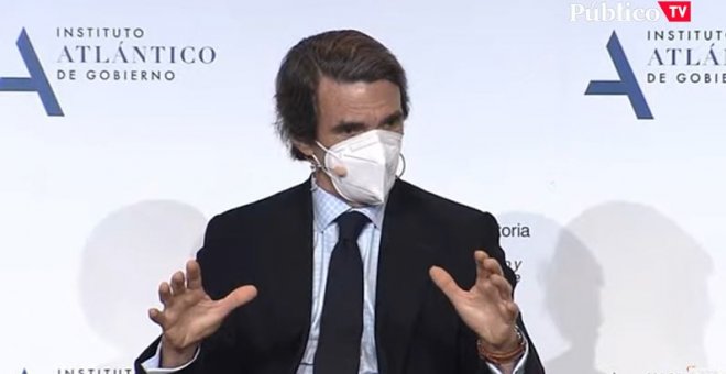 Aznar, orgulloso de su gestión: "El problema de España, en aquel momento, era el terrorismo"