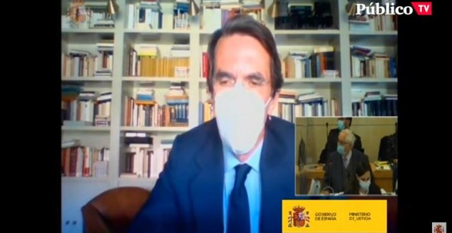 Aznar: "Yo no era inspector de cajas fuertes"