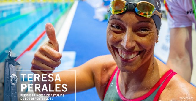 La nadadora Teresa Perales, Premio Princesa de Asturias de los Deportes 2021