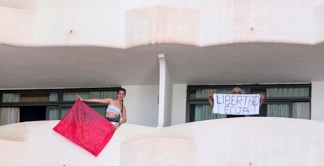 La jueza deniega 103 'habeas corpus' a los estudiantes que guardan cuarentena en un hotel de Mallorca