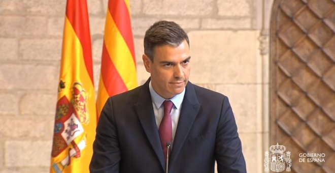 Pedro Sánchez espera alcanzar una "posición pactada" a pesar de partir de posturas "radicalmente distintas"