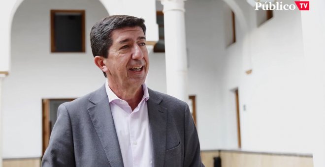 Juan Marín, vicepresidente de la Junta de Andalucía: "En Ciudadanos nos presentamos a ganar a finales de 2022"