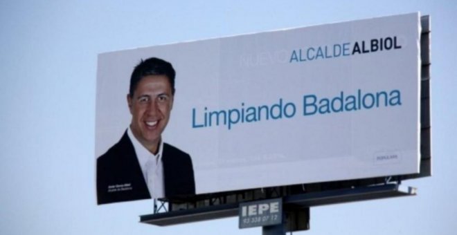 "No hagáis leña del Albiol caído": los tuiteros aplauden la "limpieza" del alcalde de Badalona