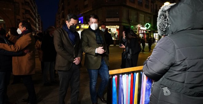 Las derechas forcejean por el voto en la víspera del desembarco de Aznar en la campaña electoral