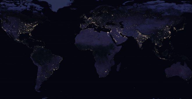El mapa de la desigualdad visto desde el espacio