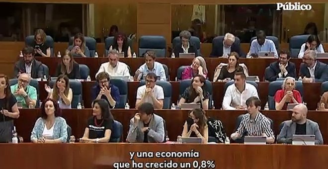 Mónica García, a Ayuso: "Usted hubiera pensado que el fin del trabajo infantil ponía en jaque la economía de España"