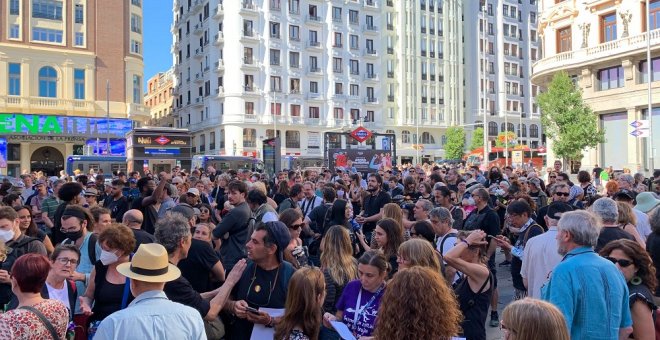 Señal en directo: manifestación en Madrid por las muertes de migrantes en Melilla