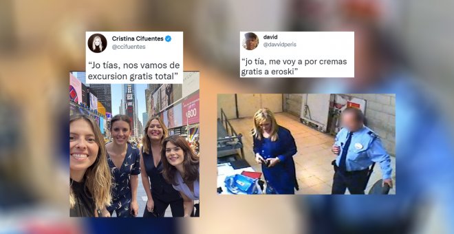 Cristina Cifuentes critica el viaje de Irene Montero y los tuiteros le recuerdan que no es la más indicada para hablar