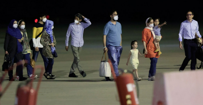Llegan a Torrejón 294 refugiados y colaboradores afganos del Ejército evacuados por el Gobierno español