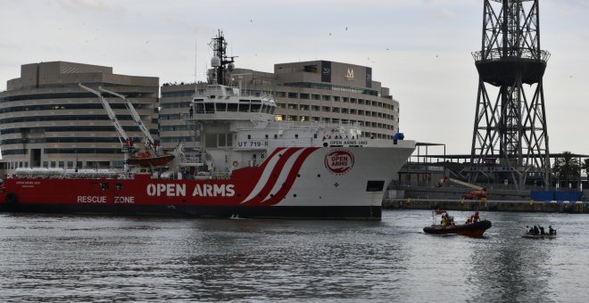 Open Arms rescata a 101 personas en el Mediterráneo con su nuevo buque