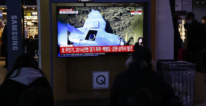 Seúl denuncia la entrada de drones norcoreanos en su espacio aéreo y responde con el envío de sus propios dispositivos