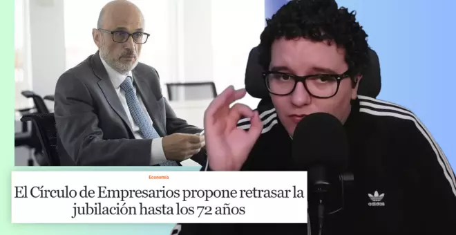 Facu Díaz quita la careta a los empresarios que piden que trabajemos hasta los 72 años (spoiler: con Franco hemos topado)