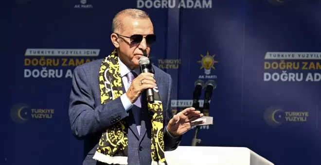 Erdogan asegura que aceptará el resultado si pierde las elecciones este domingo
