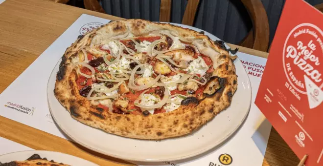 La millor pizza de l'Estat porta pop i sobrassada i es fa a Barcelona