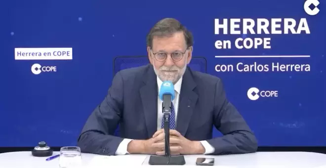 Furor con la disparatada respuesta de Rajoy a Carlos Herrera: "Es un genio en lo suyo"