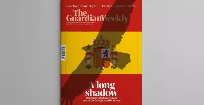 'The Guardian' dedica su portada al freno a Vox y la sombra del franquismo en España