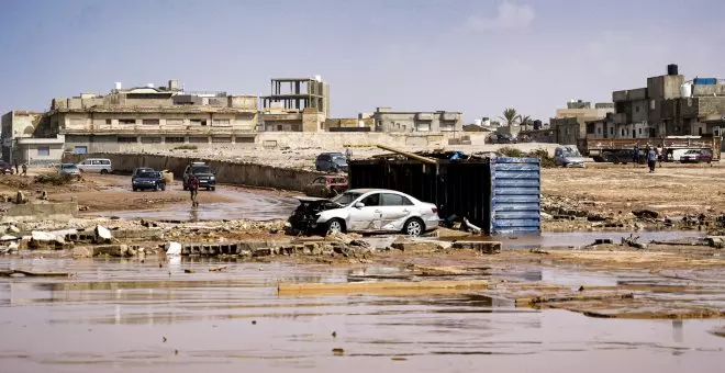 Un mínimo de 2.356 víctimas tras el paso del ciclón Daniel por Libia