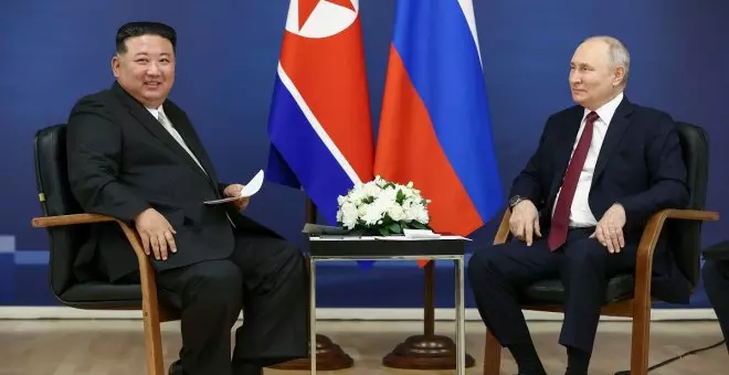 Putin y Kim Jong-un sellan una inquietante alianza que puede tener gran impacto en la guerra de Ucrania