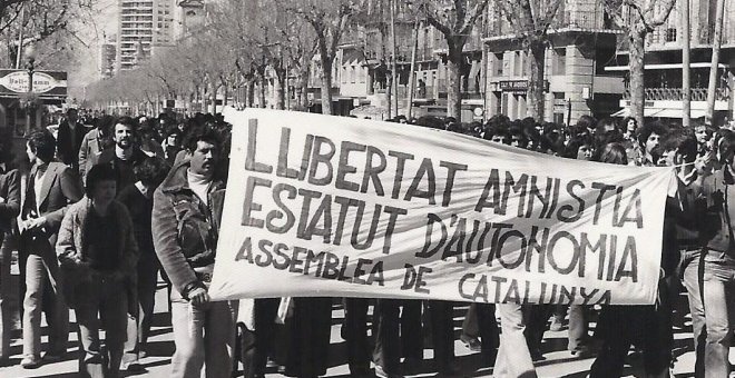 Cuando Barcelona empezó a movilizarse masivamente por la amnistía