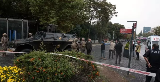 Dos terroristas muertos en un atentado frente al Ministerio del Interior de Turquía