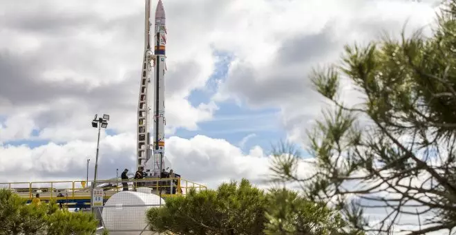 Llega con éxito al espacio el Miura 1, el primer cohete 100% español