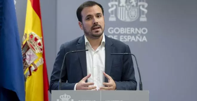 Alberto Garzón: "Creo que van bien las negociaciones para el nuevo Gobierno de coalición"