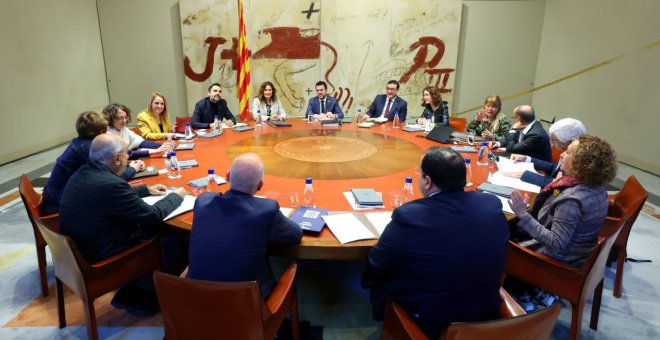 Vilagrà, Mas Guix y Capella, el tridente de Aragonès para la recta final hacia las elecciones