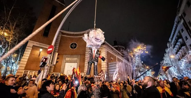 "Traidores", insultos o lanzamiento de huevos y pintura: así han sido los ataques a las sedes del PSOE desde noviembre