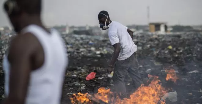España arroja en África más de la mitad de la basura electrónica que genera