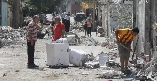 Las negociaciones para el alto el fuego en Gaza avanzan y se acercan a un principio de acuerdo