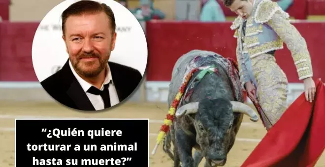 El discurso de Ricky Gervais contra la tauromaquia que se ha vuelto a hacer viral: "Espero que gane el toro"