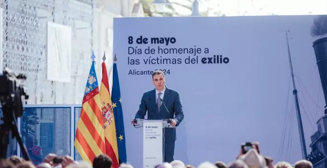 Sánchez, contra PP y Vox por sus leyes 'antimemoria': "Son un ataque al derecho internacional"